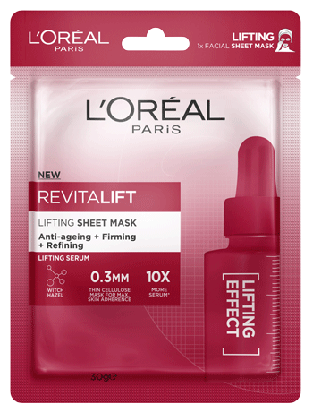 LOralParisRevitaliftLiftingSheetMask1